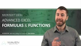 Learn Microsoft Excel Formulas & Functions
