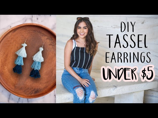 Make Layered Tassels (DIY) for Earrings & More Crafts
