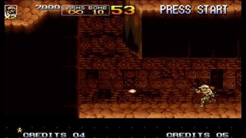 Metal Slug 5 - Mission 1 Hidden Alternate Path