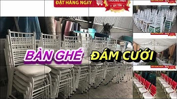 Sản xuất giá bàn ghế inox đám cưới, Sản xuất bàn ghế inox ăn đám cưới, Sản xuất bàn ghế ăn inox tròn