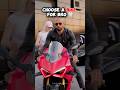 Choose a bike for Bro 🤍 #shorts #bike #motorcycle