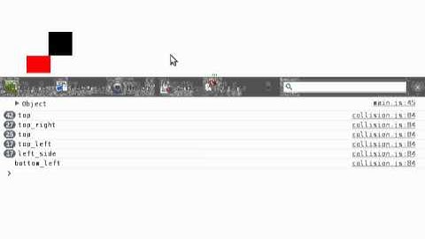 JavaScript Collision Detection (Side Detection)