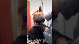 Watch me refresh my clients color for fall #naturalhair #hairstyles #hairstyle