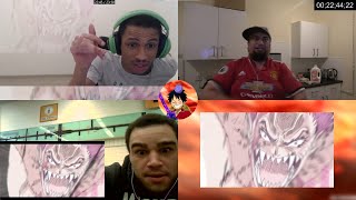 Snakeman Luffy vs Katakuri, falls on his back! Reaction Mashup | One Piece