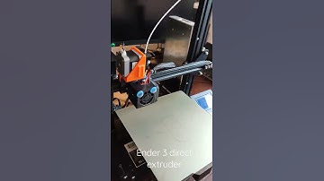 Printed Ender 3 direct extruder upgrade