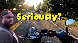 Situational Awareness Saved Me Here - Truck Pulled Out In Front of Motorcycle