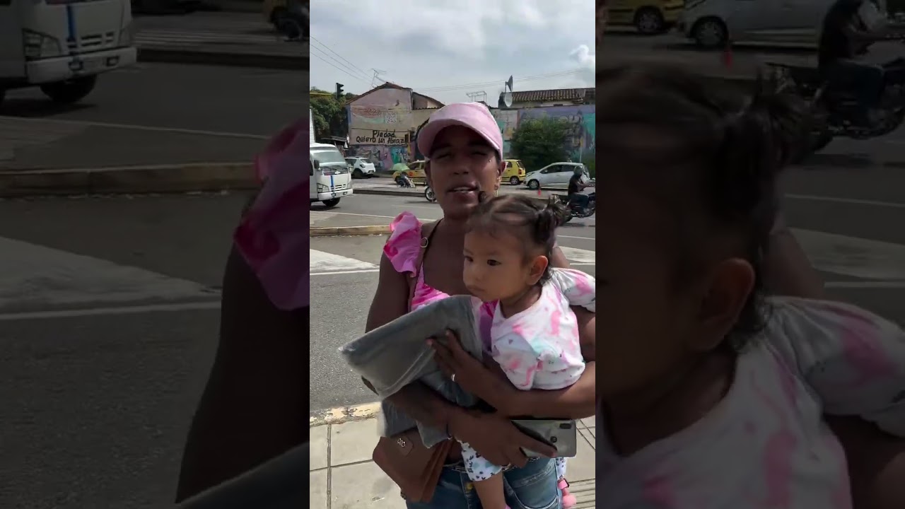 Por un abrazo le dimos una gran bendición 🙏￼