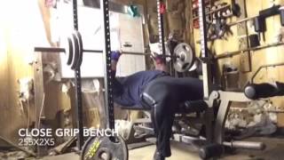 Juggercube week 2 bench day