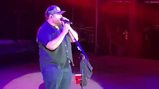 Luke Combs Red Rocks Amphitheatre Colorado May 12, 2019 New Song One Too Many 1, 2 Many