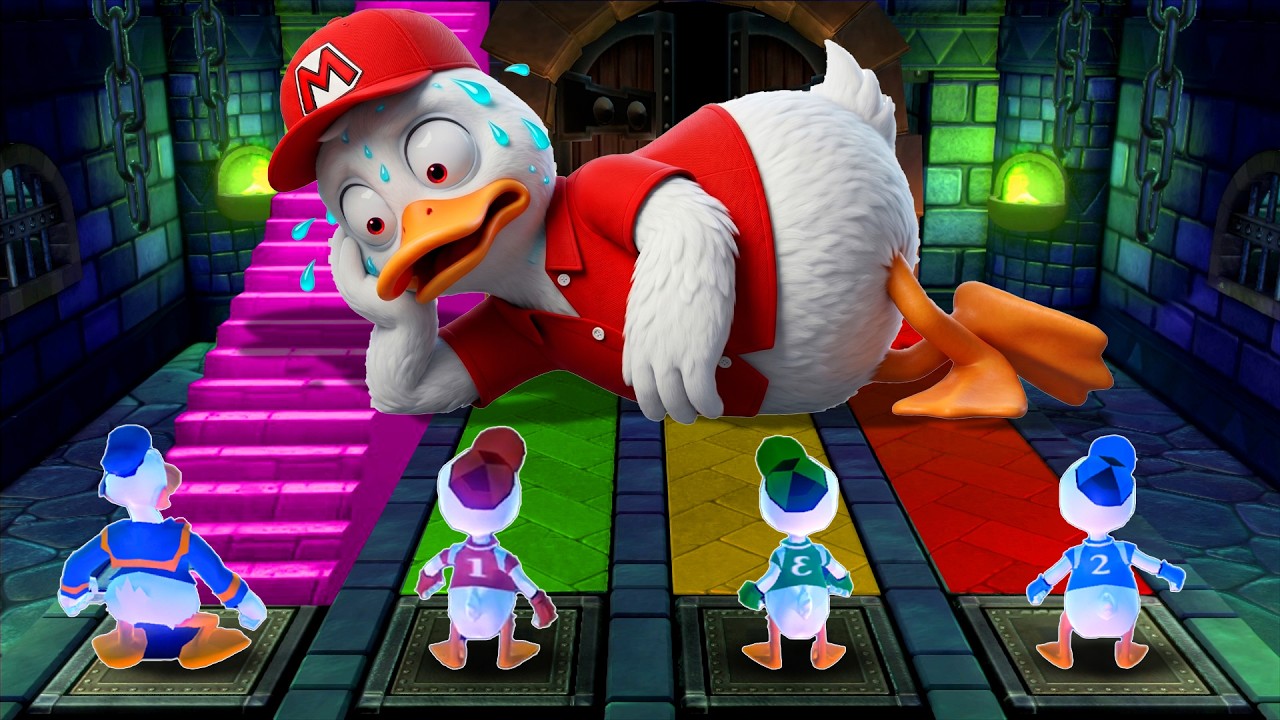マリオパーティ10】ダックテイルズ大集合！ドナルドVSヒューイVSルーイ