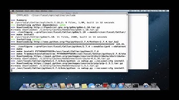 Python 3 & Python 2.7 dual install - the right way on OSX