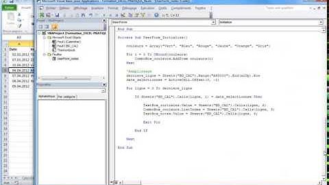 [EXCEL] Formation VBA avancée (25/34)