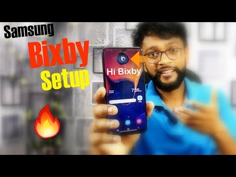 Samsung Galaxy A50 Bixby Setup with Voice Command Test