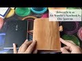 Hobonichi in an A6 Chic Sparrow Traveler's Notebook