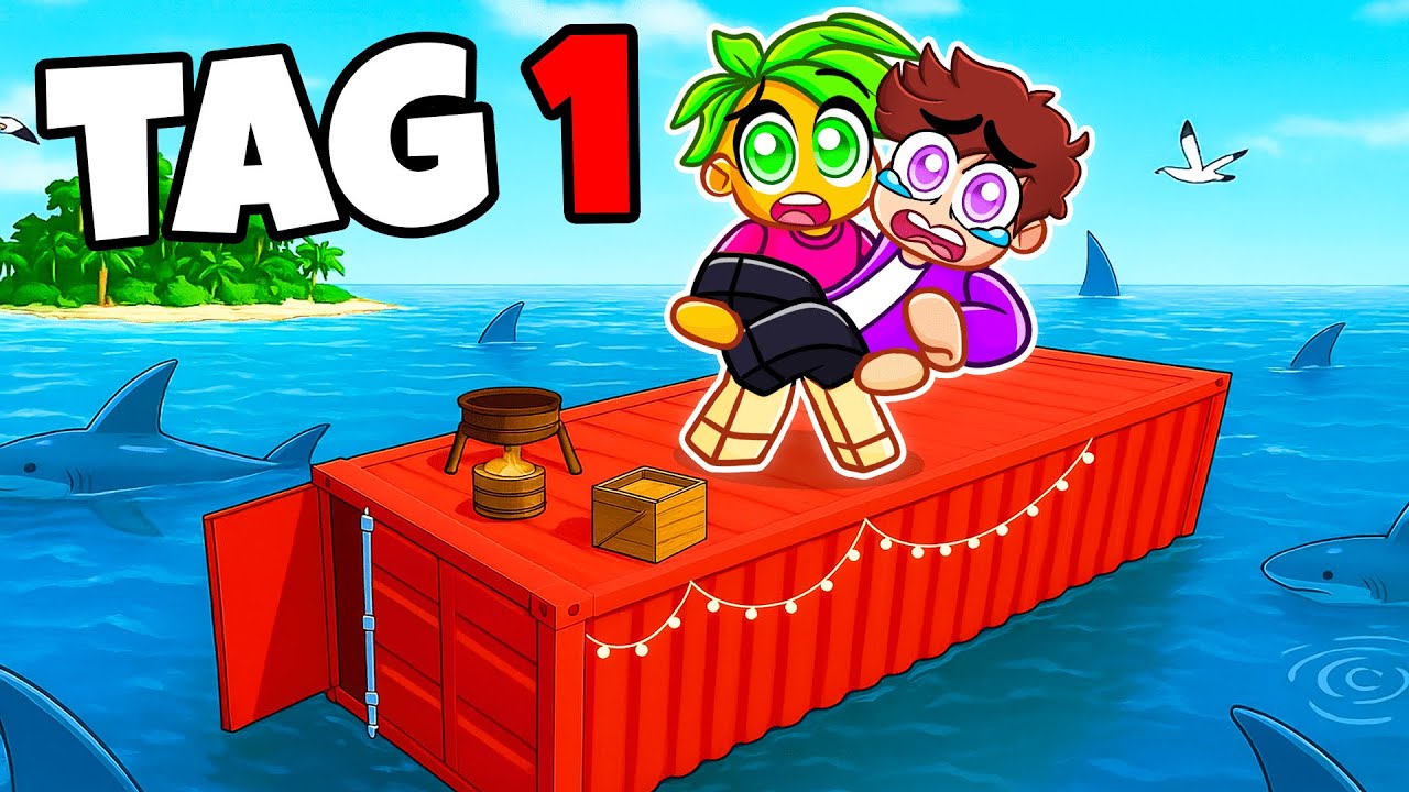 100 TAGE in einem Schiffscontainer mitten im Meer leben