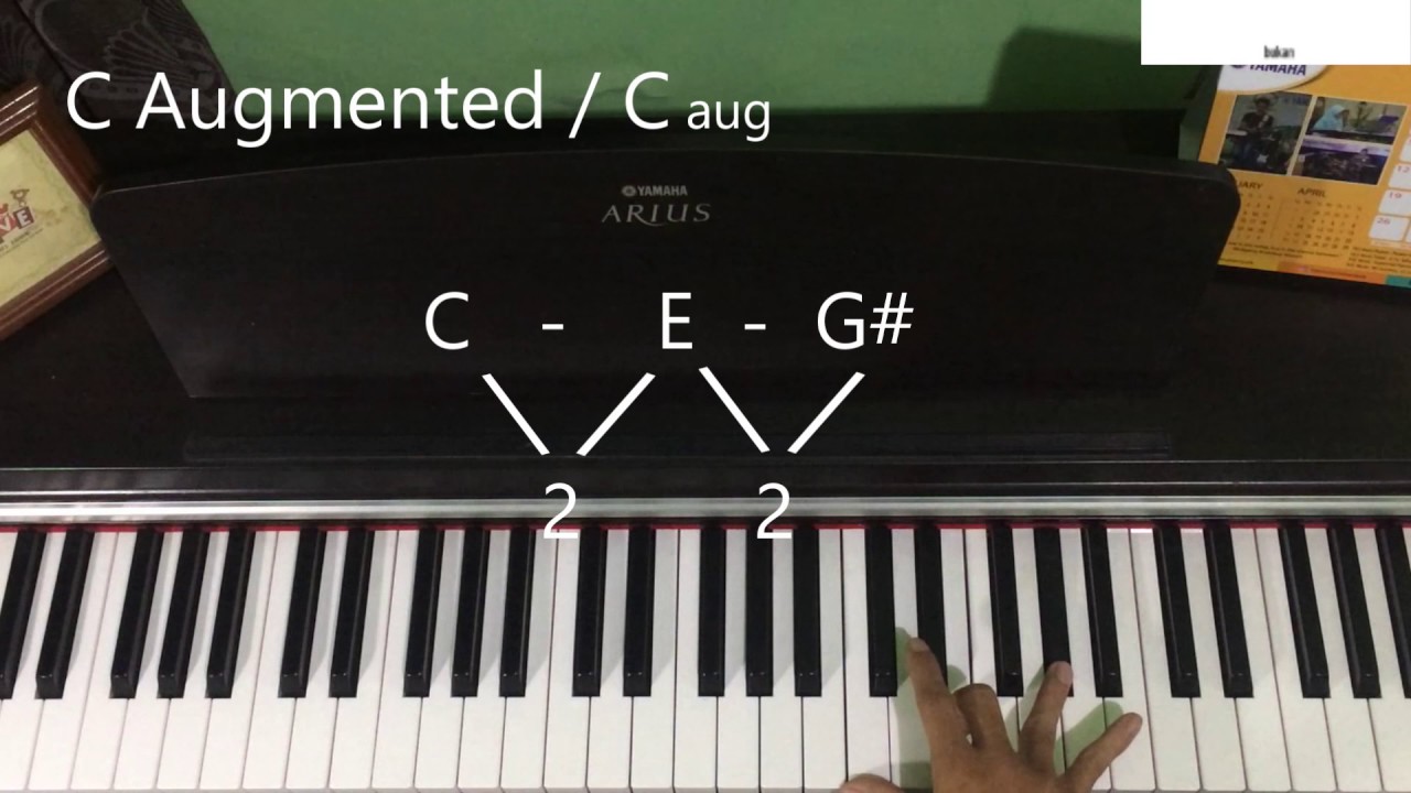 Cara Cepat Belajar Piano dalam 5 menit tanpa guru - Chord Augmented