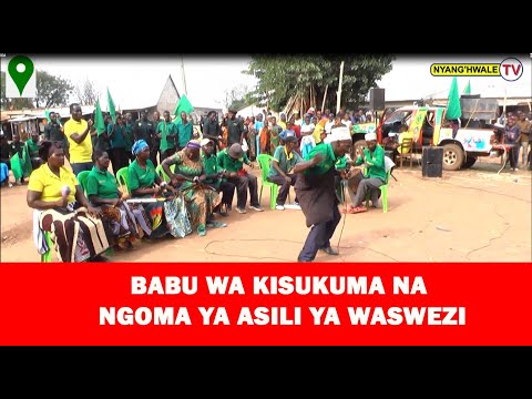 CHEKA NA MZEE WA KISUKUMA NA NGOMA YA WASWEZI