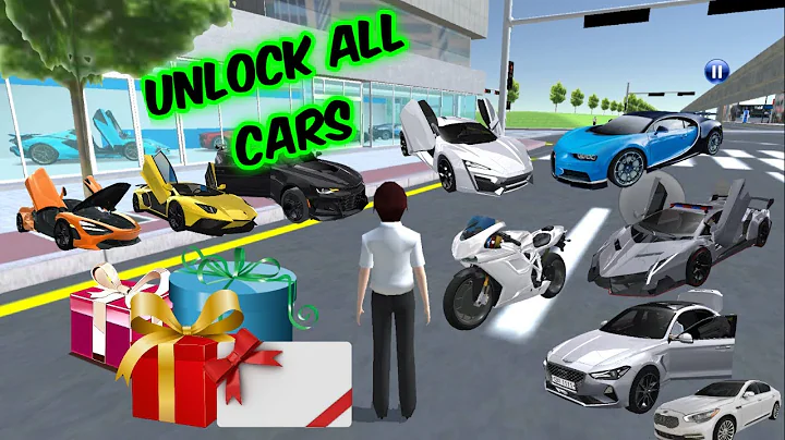 How to Unlock All Cars in 3D Driving Class 4K 60FPS