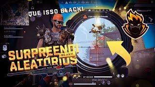 IMPRESSIONEI OS ALEATÓRIOS COM ESSA JOGADA! BLACKN444 FREE FIRE