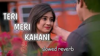 Teri Meri Kahani lofi song slowed reverb hindi romantic song