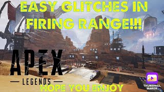 Apex Legends Firing Range - Glitches & Out Of The Map, And More! (Season 9)