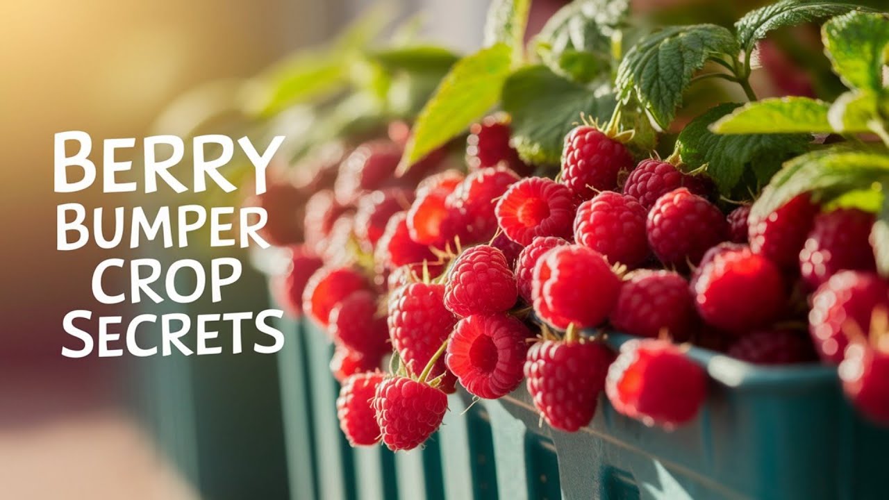 Grow Raspberries At Home In Containers : Step-by-Step High Yield Method ...