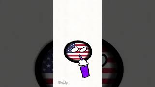 Countryball tries grimace shake