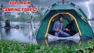 Heavy Rain Storm Camping Gone Wrong 😢 | Rain Camping In India | village gavala 