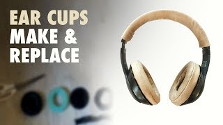 How to replace Beats Studio Ear Pads - DIY Leather Headphone Ear Cups