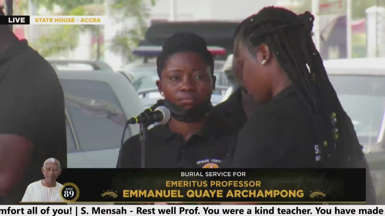 Hymns Ministration - State Burial of Emeritus Professor Emmanuel Quaye Archampong