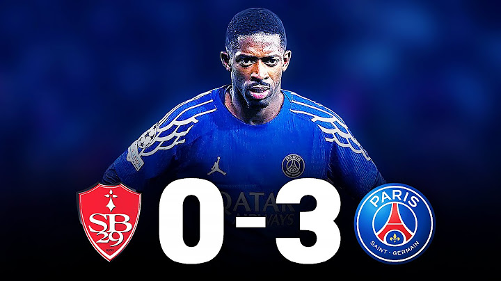😬 Ils sont méchants... (Brest 0-3 PSG)