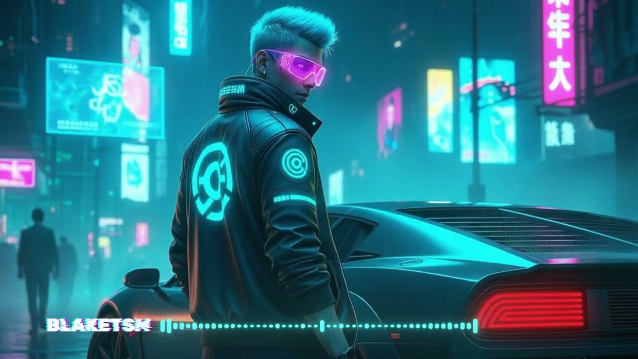 Long Darkness | Dark Cyber City Synthwave for Night Vibes