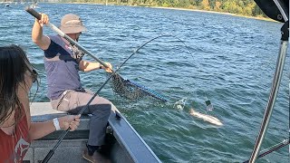 Columbia River Salmon Re-Opener! Afternoon Fishing at the Lewis River Mouth 09-20-2025