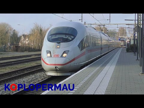 VIRM komt aan op Ede-Wageningen en paniekshot ICE3!