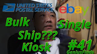 GeniusFinds Reselling Episode #41  - Why I don't use the USPS Kiosks to drop off packages.