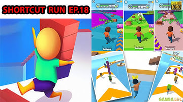 Shortcut Run Ep.18 - All Level Gameplay Walkthrough - For Android, IOS