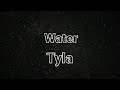 Tyla   water traduction franais