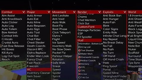 hack client for Minecraft Java edition pojav launcher