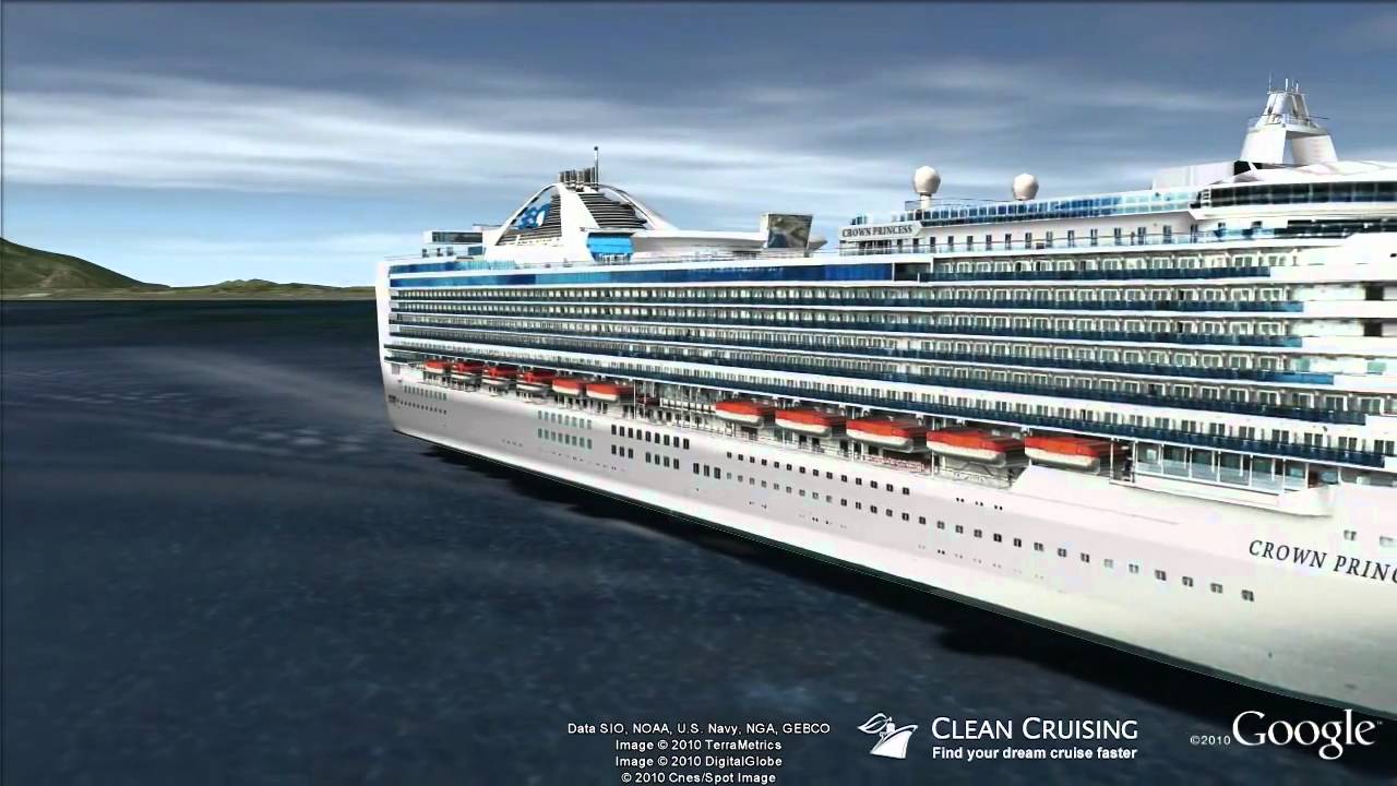 crown princess virtual tour