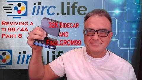 Reviving a TI 99/4A Part 8 - The 32K Sidecar re-mastered