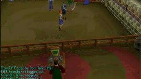 Runescape Random  Mollys evil twin