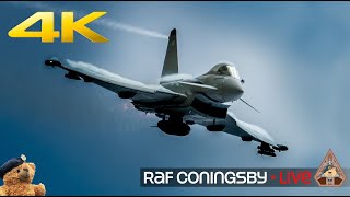 LIVE EUROFIGHTER TYPHOON FGR4 ACTION QRA STATION • RAF CONINGSBY 23.04.24