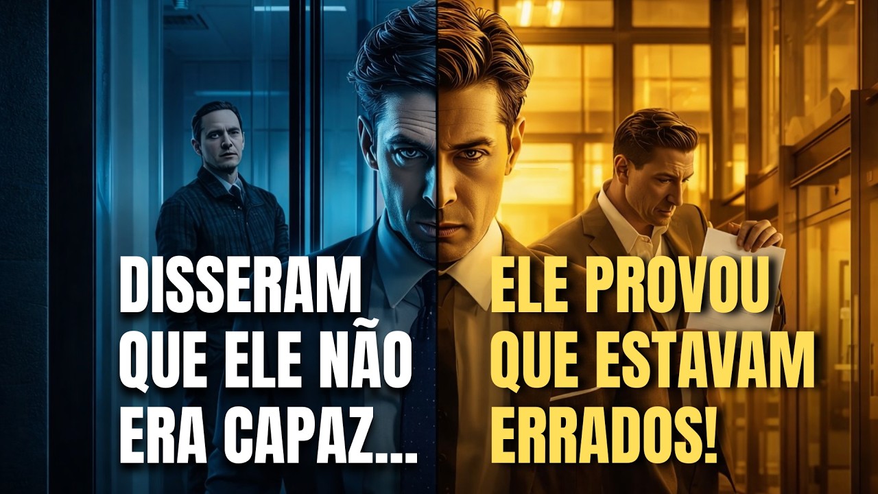 DISSERAM QUE ELE NÃO ERA CAPAZ...ELE PROVOU QUE ESTAVAM ERRADOS!