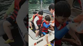 홍천강 카라반에서 모터보트(!) | #20250627 | #춘천왕터