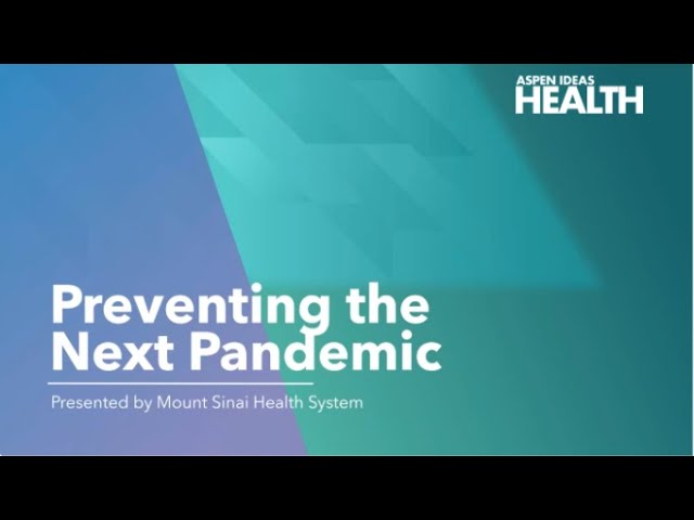 Preventing the Next Pandemic