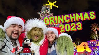 We Brought The Grinch Another Gift From Mickey |Grinchmas 2023 Universal Studios Hollywood|