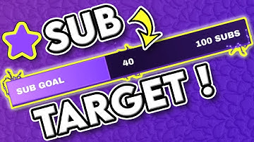 ⭐ How to Add a Subscriber Goal to Stream! // Streamlabs Widget Tutorial