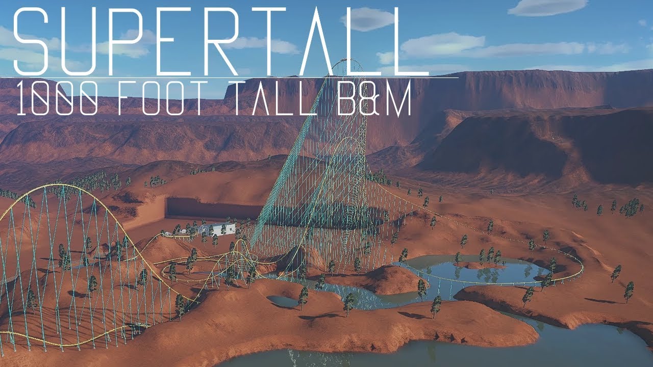 Supertall - 1000 Foot Tall B&M || IronCoasters & Arktur