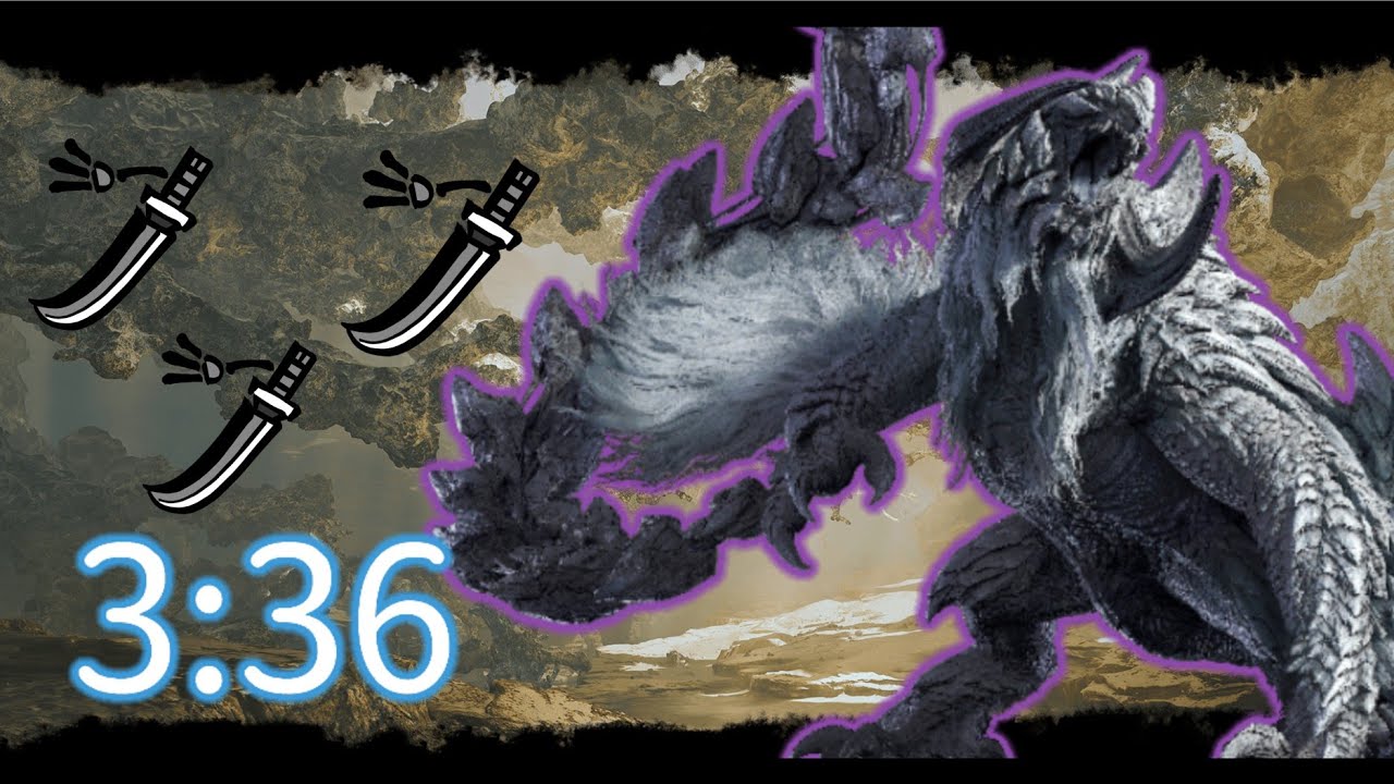【MH Wilds】歴戰個體 鎖刃龍 太刀 3P 03'36