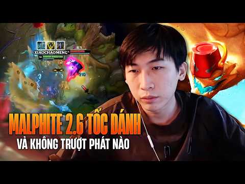 XIAOCHAOMENG VÀ CON MALPHITE NHỊP ĐỘ 2.6 TỐC ĐÁNH BUILD CỰC LẠ VẢ GIÁM ĐỐC DR.MUNDO LIÊN TỌI